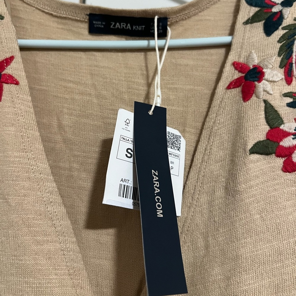 NWT Zara Knit Dress - Picture 2 of 2